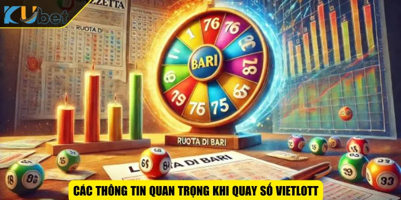 Các thông tin quan trọng khi quay số Vietlott