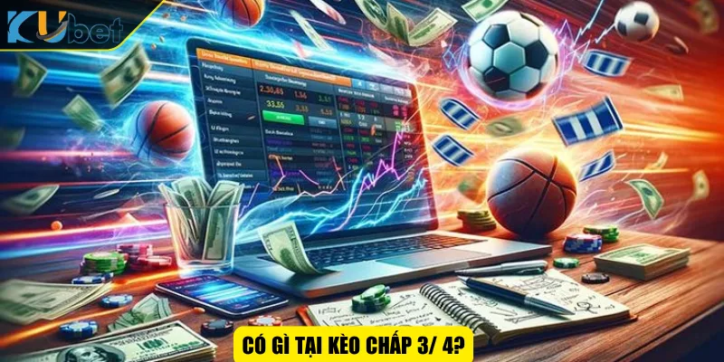 Có gì tại kèo chấp 3/ 4?